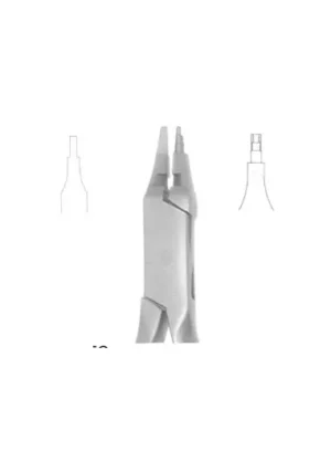 40c, 40TC 13.5 cm, 5 1/4? Contouring pliers light wire pliers grooved with cutter.
