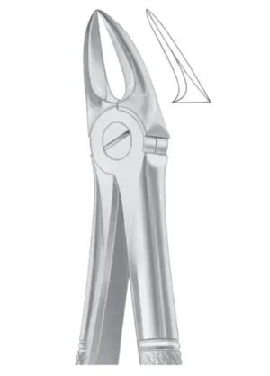 For separating upper molars