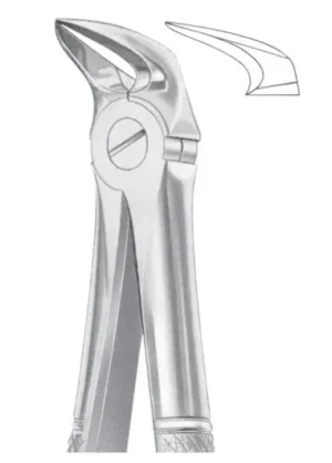 For separating lower molars