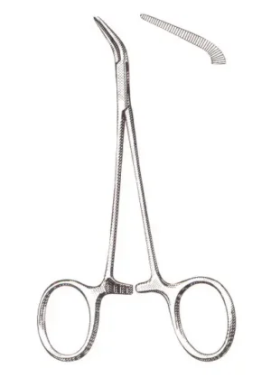 HALSTED-MOSQUITO Jaws 45 Angled on Flat, 5? Extra Delicate