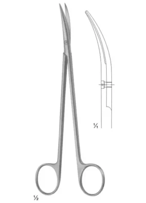 LITTLER Dissecting Scissors Size: 115 mm