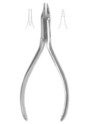 TWEED (Fig. 98) 13 cm, 5 1/8? Tweed Loop Omega Pliers.